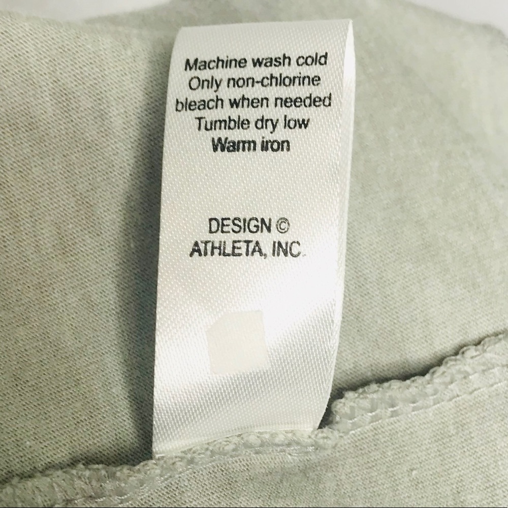 Athleta Gray Halter Tie-Back Maxi Dress Boho Aztec Print Size Small - Picture 14 of 14